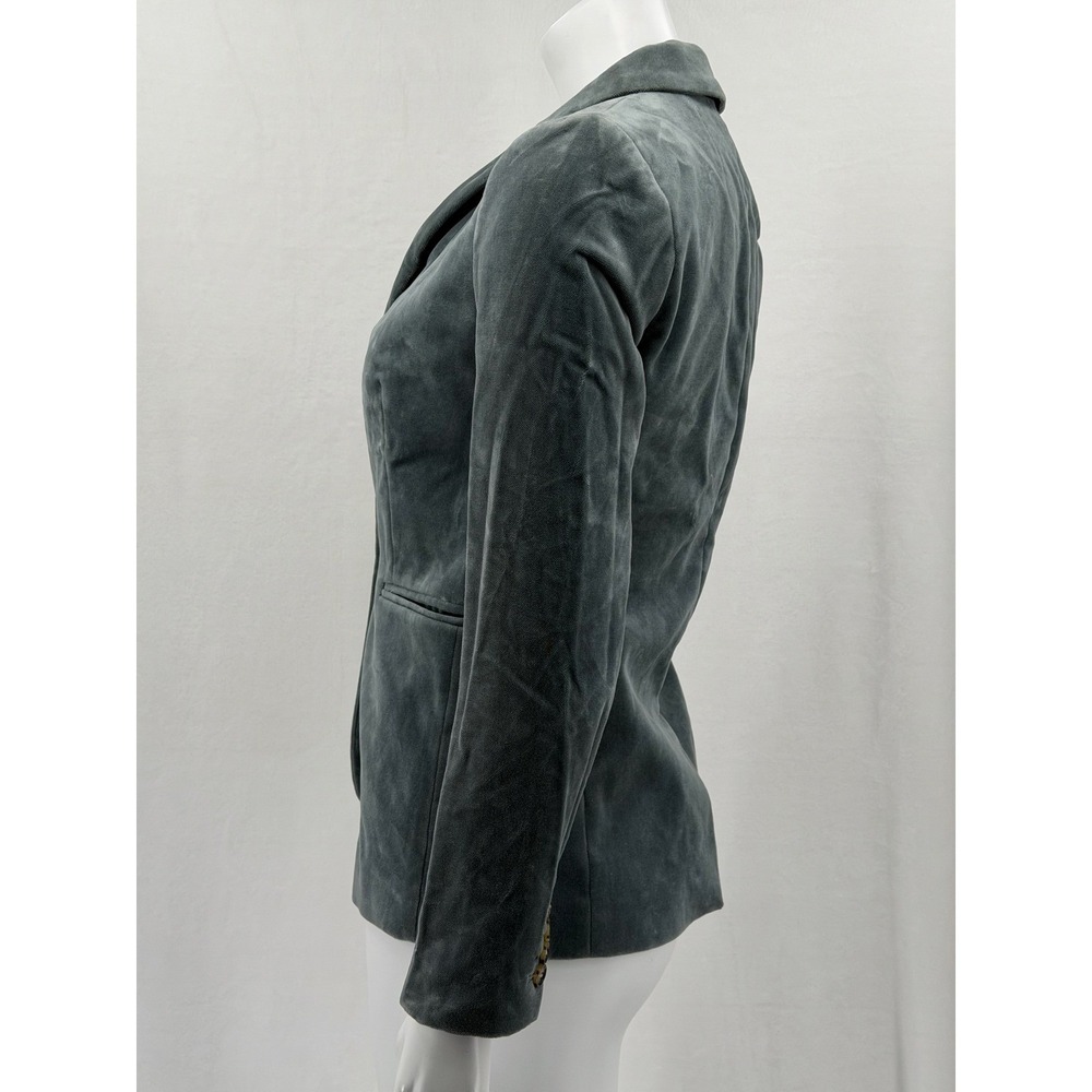 J Crew Blazer Womens 0 Parke Velvet Career Staple Business Preppy 100% Cotton - Picture 4 of 15